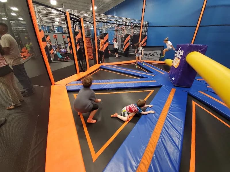 View of Sky Zone Trampoline Park in Sarasota, FL