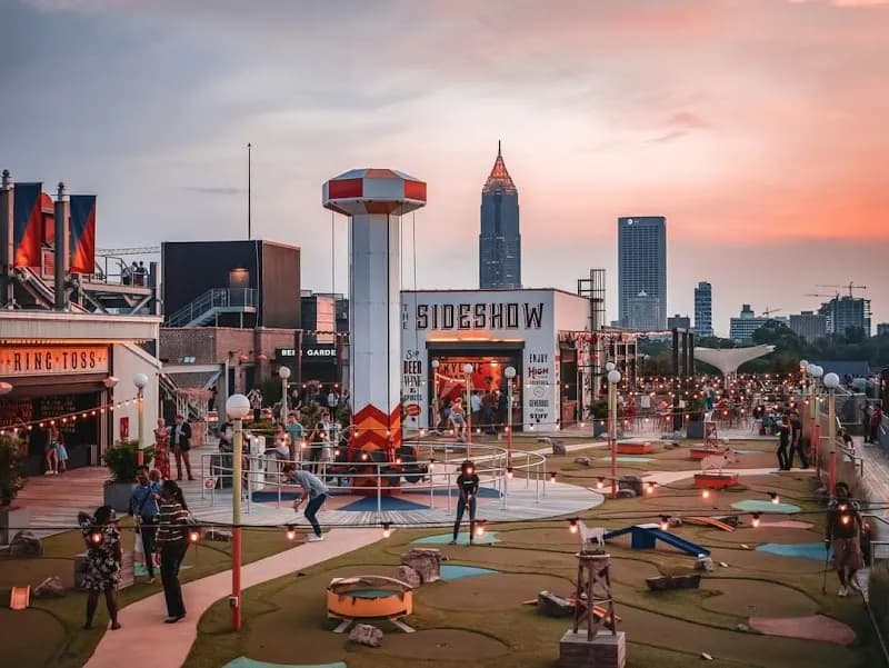 Skyline Park amusement center in Atlanta, GA
