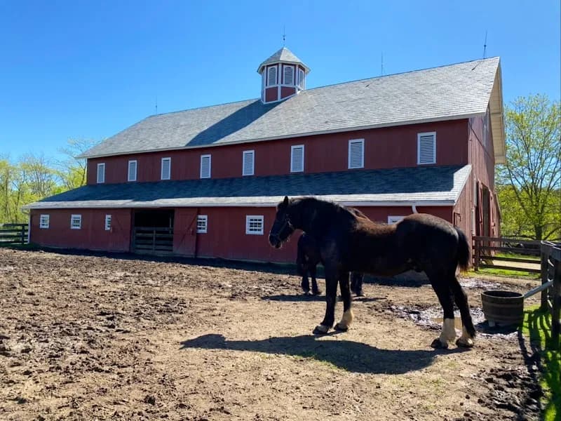 View of Slate Run Living Historical Farm in Canal Winchester, OH