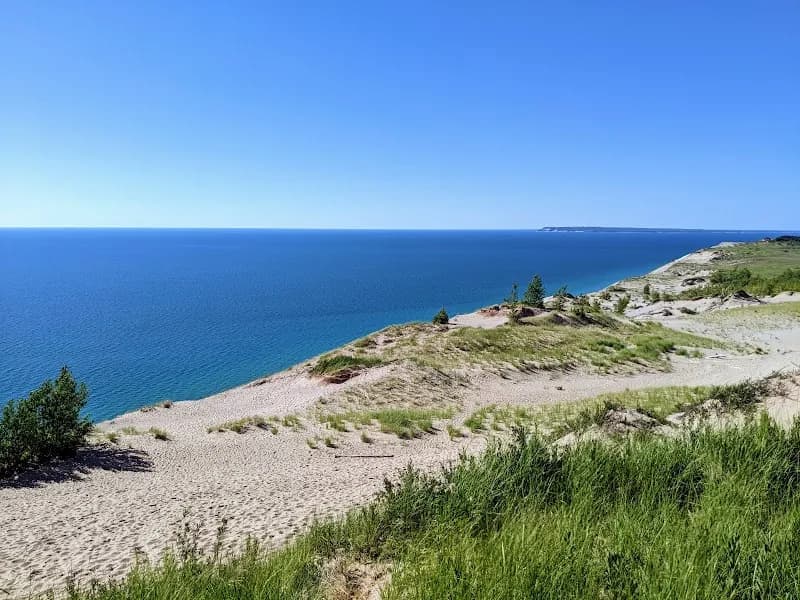View of Sleeping Bear Dunes National Lakeshore in Traverse City, MI