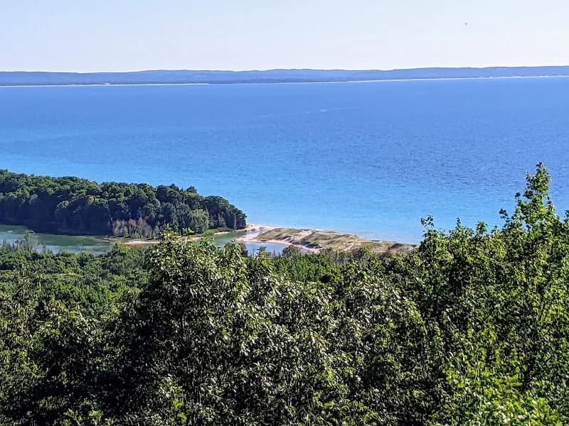 View of Sleeping Bear Dunes National Lakeshore in Traverse City, MI