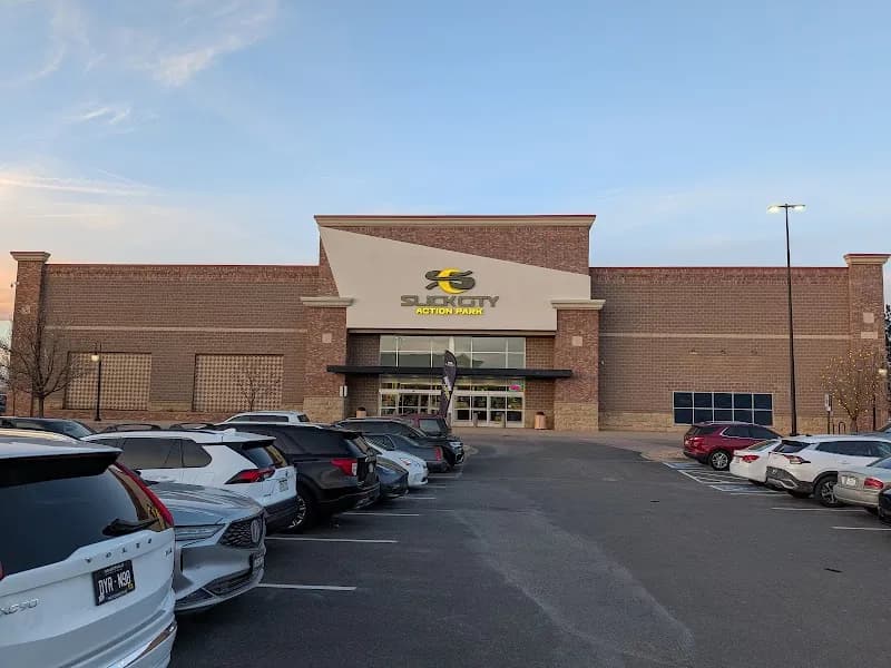 View of Slick City Action Park in Aurora, CO