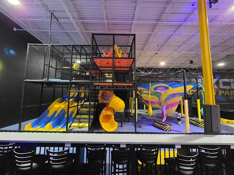 View of Slick City Action Park in Columbus, OH