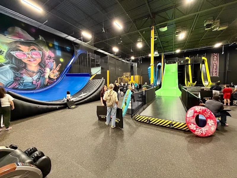 View of Slick City Action Park in Nashville, TN