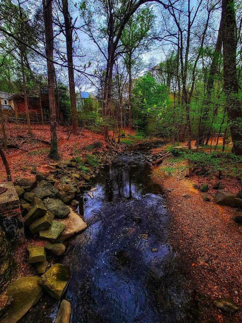 View of Sligo Creek Trail in Takoma Park, MD