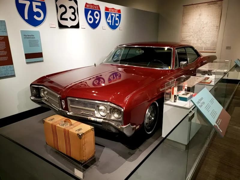 View of Sloan Museum of Discovery in Flint, MI