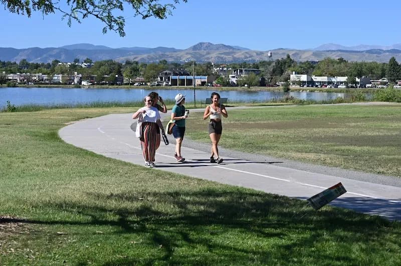 View of Sloan's Lake Park in Greenwood Village, CO