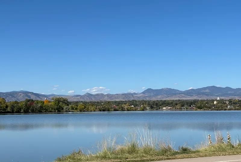 View of Sloan's Lake Park in Greenwood Village, CO