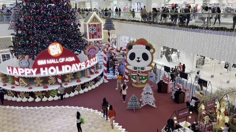 View of SM Mall of Asia in Manila, NCR