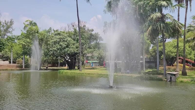 View of Small Local Playgrounds in Ton Payom, CM