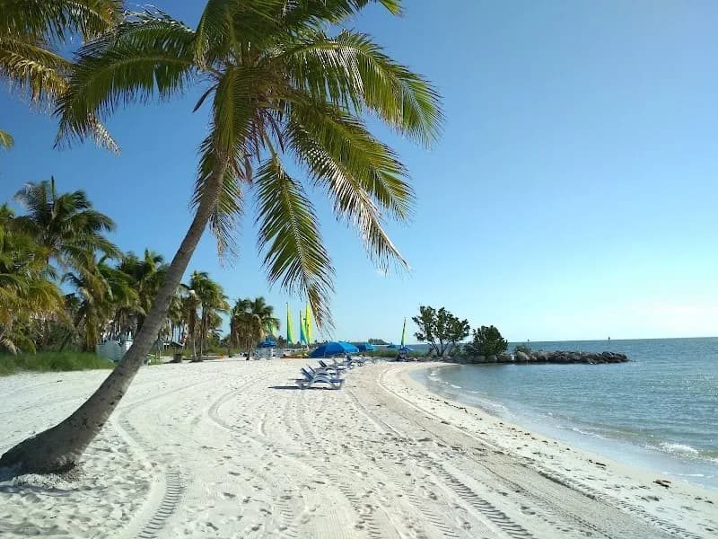 Smathers Beach tourist attraction in Key West, FL