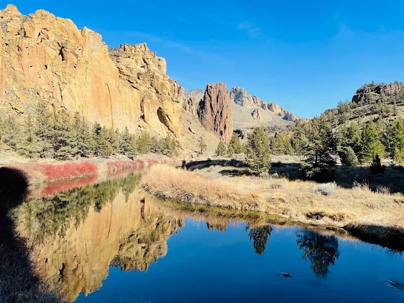 View of Smith Rock State Park in Bend, OR