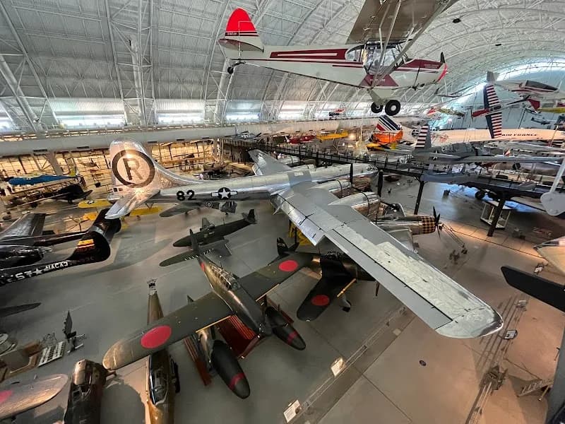 View of Smithsonian's National Air and Space Museum in Washington DC, DC
