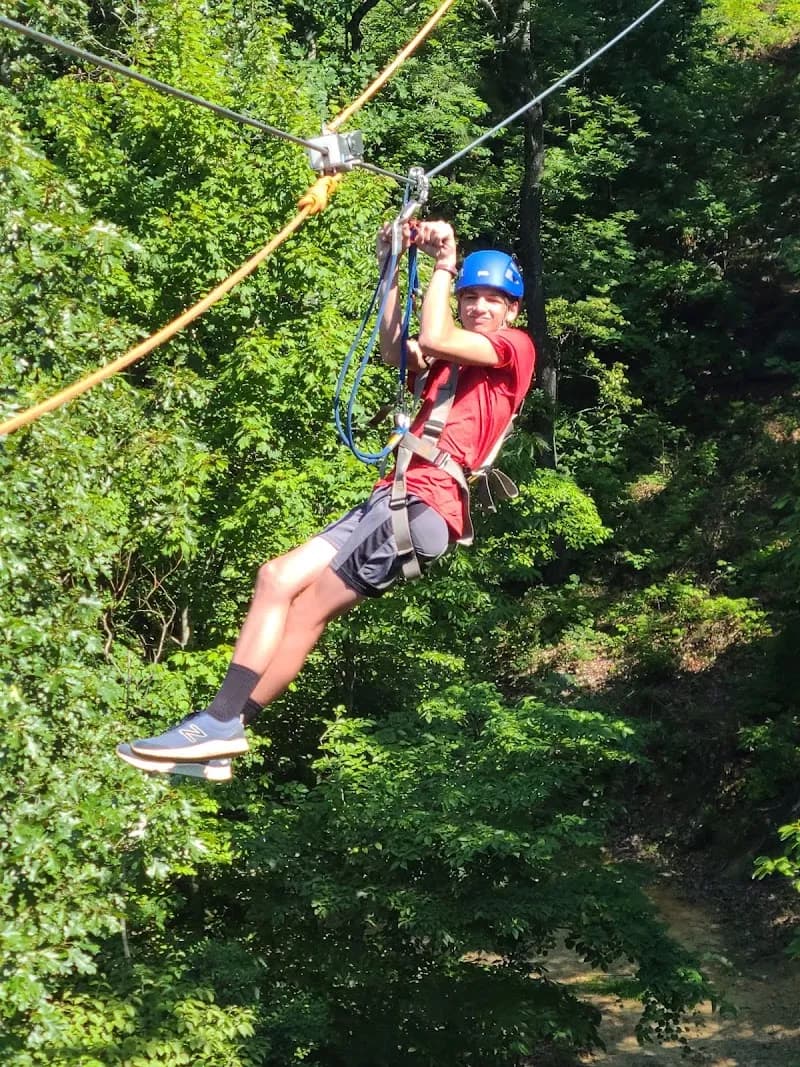 View of Smoky Mountain Ziplines in Kodak, TN