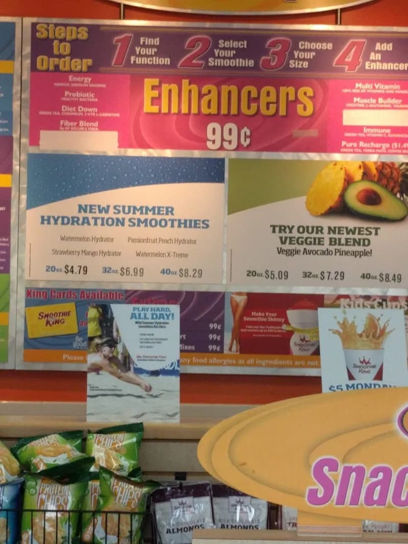 View of Smoothie King in Harahan, LA