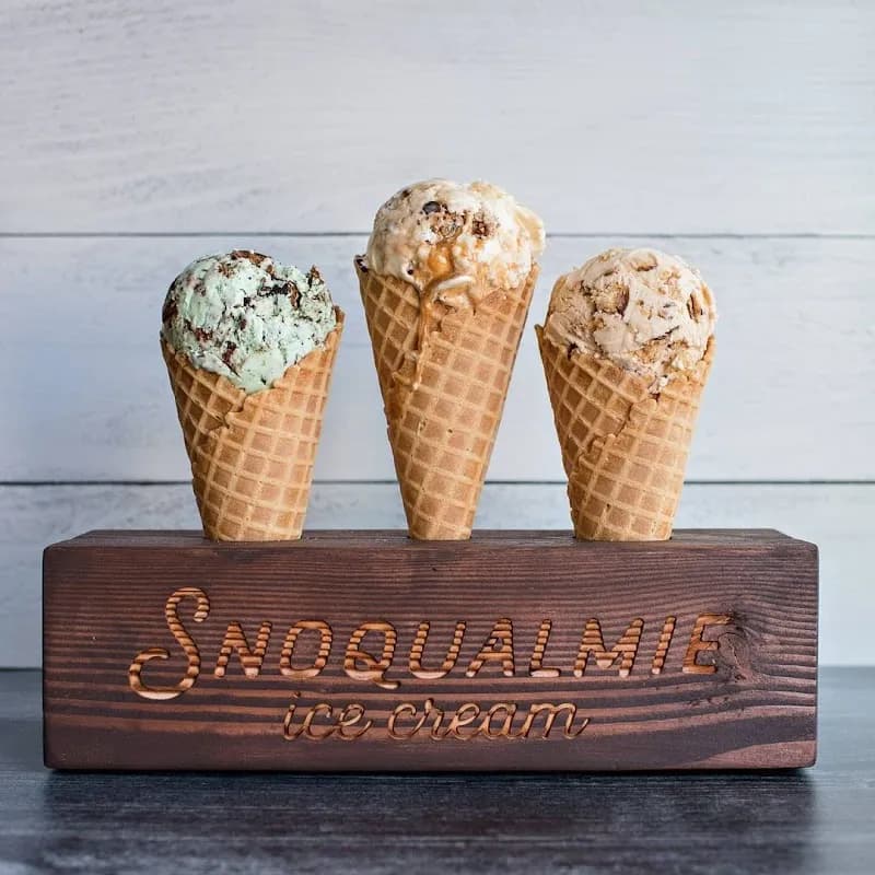 View of Snoqualmie Ice Cream in Snoqualmie, WA