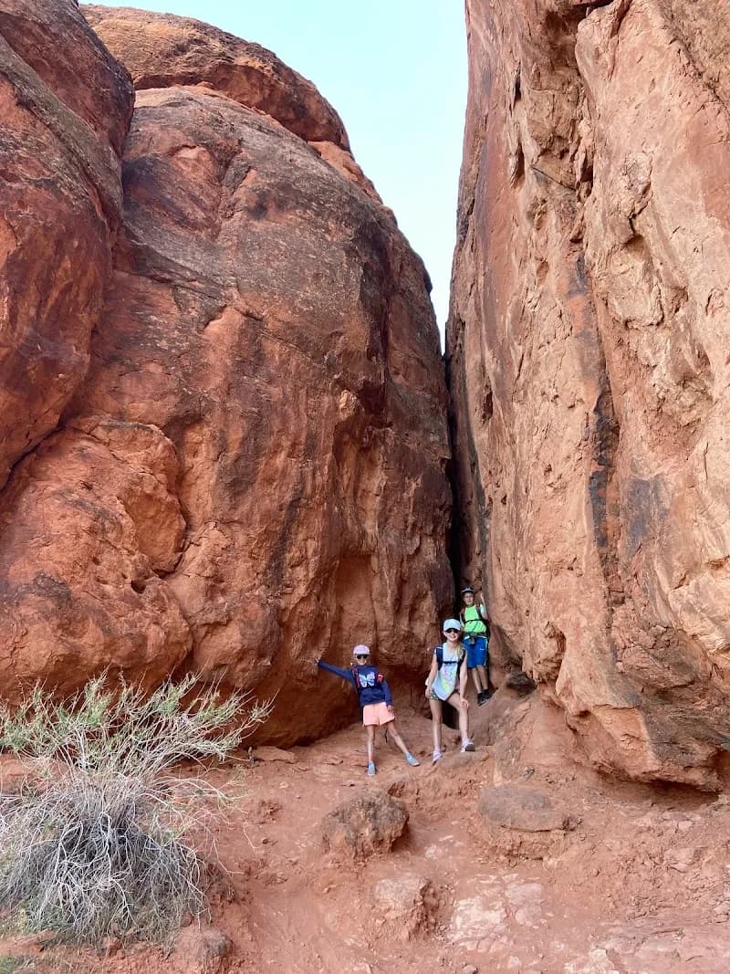 View of Snow Canyon State Park in Springdale, UT
