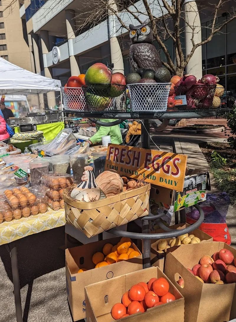 View of Soda City Market in Columbia, SC