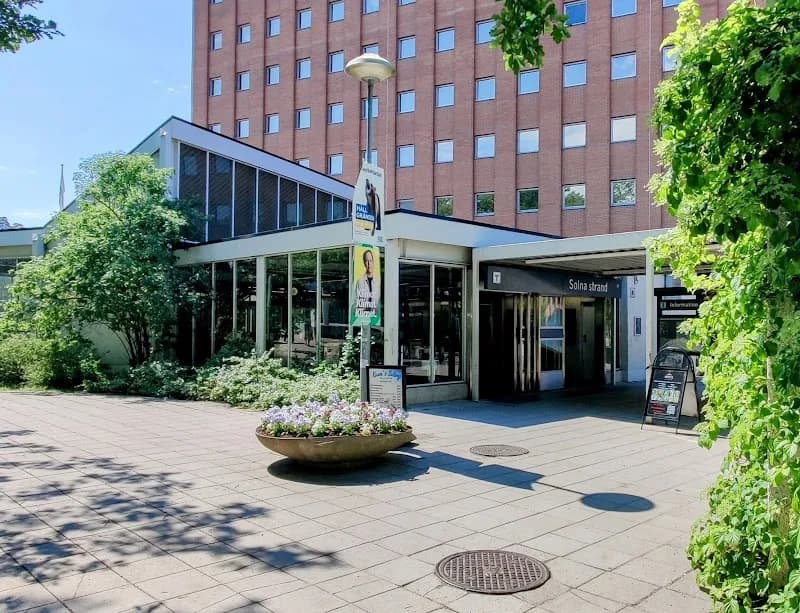 View of Solna strand in Solna, Stockholm