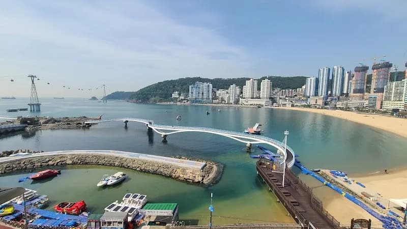 View of Songdo Cloud Trails in Busanjin-gu, Busan