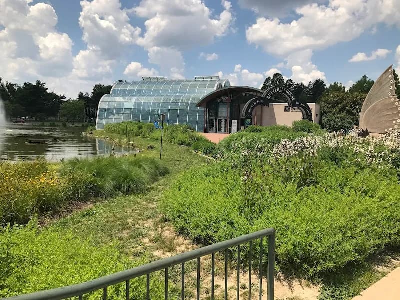 View of Sophia M. Sachs Butterfly House in St. Louis, MO