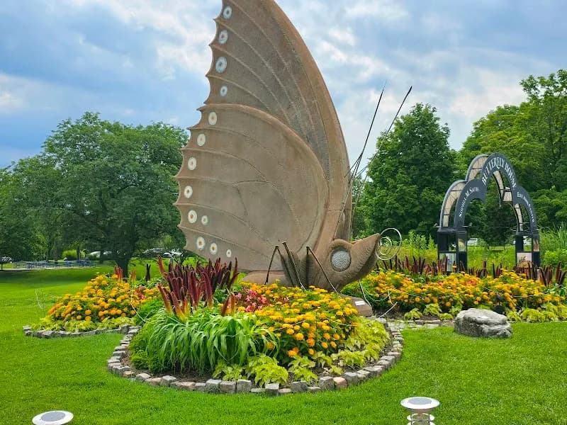 View of Sophia M. Sachs Butterfly House in St. Louis, MO