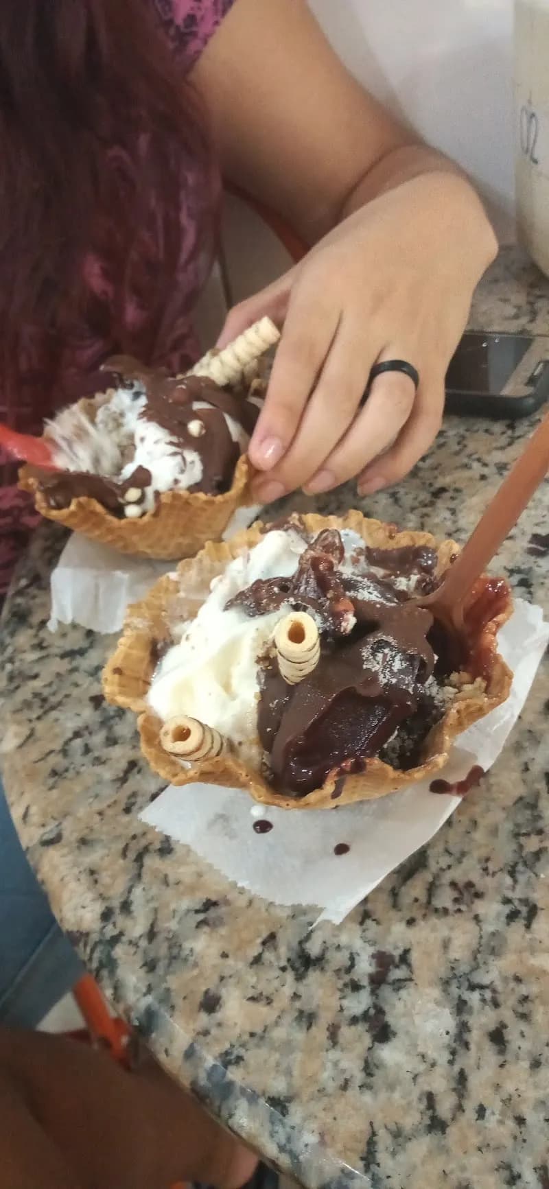 View of Sorveteria Saraiva Mendes in Embu das Artes, SP