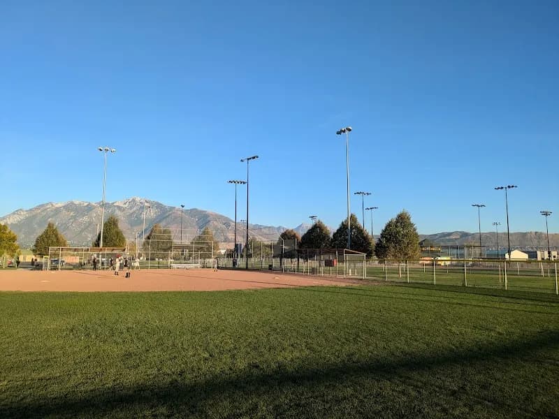 View of South Jordan City Park in South Jordan, UT