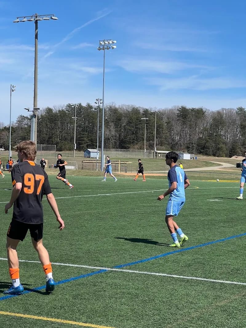 View of South Run Park in Springfield, VA