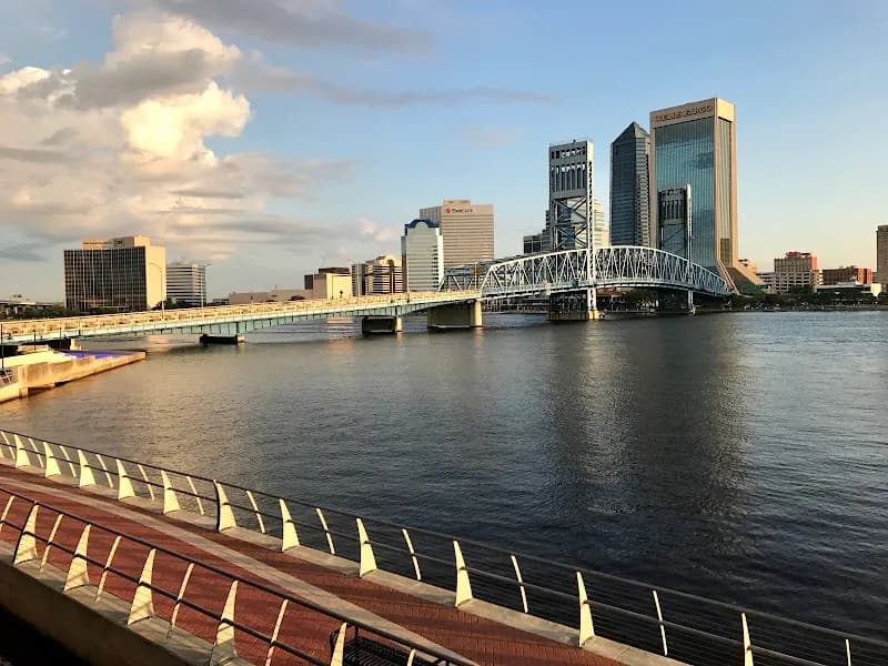 View of Southbank Riverwalk in Riverside, FL
