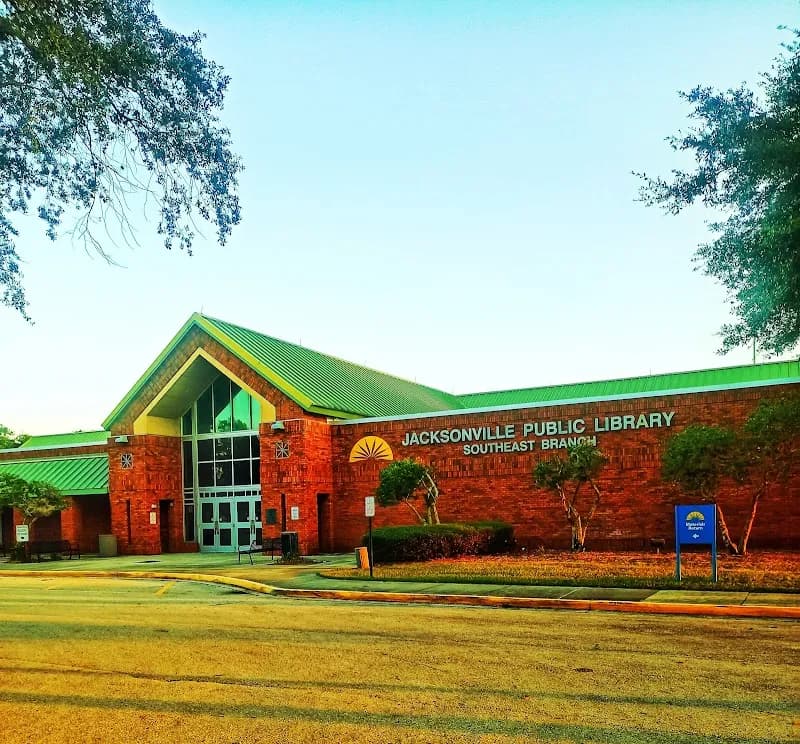 View of Southeast Regional Library in Southside, FL