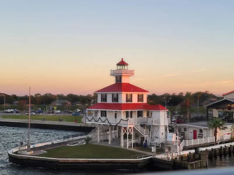 View of Southern Yacht Club in Lakeshore, LA