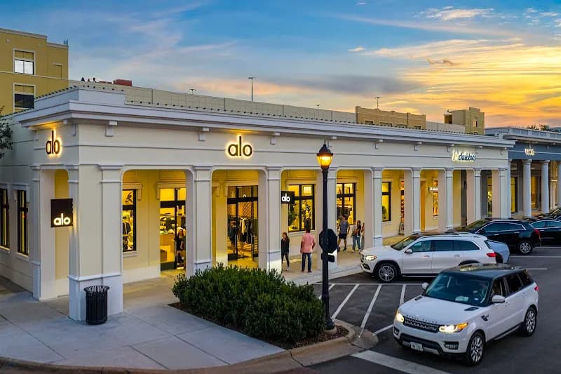 Southlake Town Square shopping mall in Southlake, TX