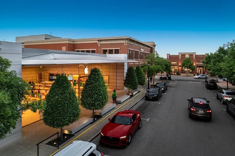 View of Southlake Town Square in Southlake, TX