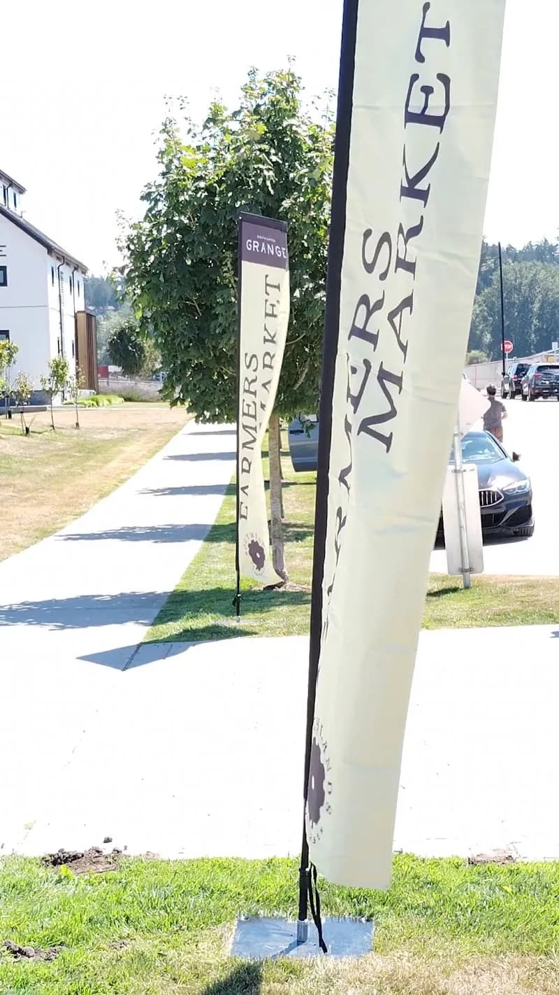 View of Southlands Tsawwassen Farmers' Market in Tsawwassen, BC