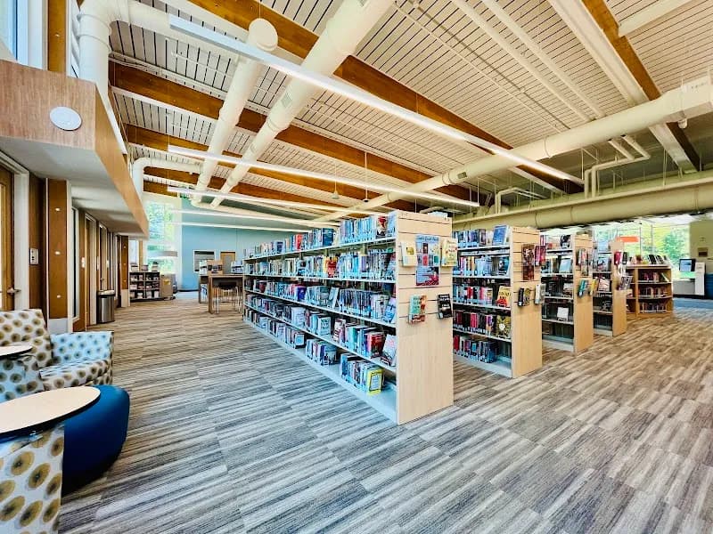 View of Southwest Regional Library in Weddington, NC