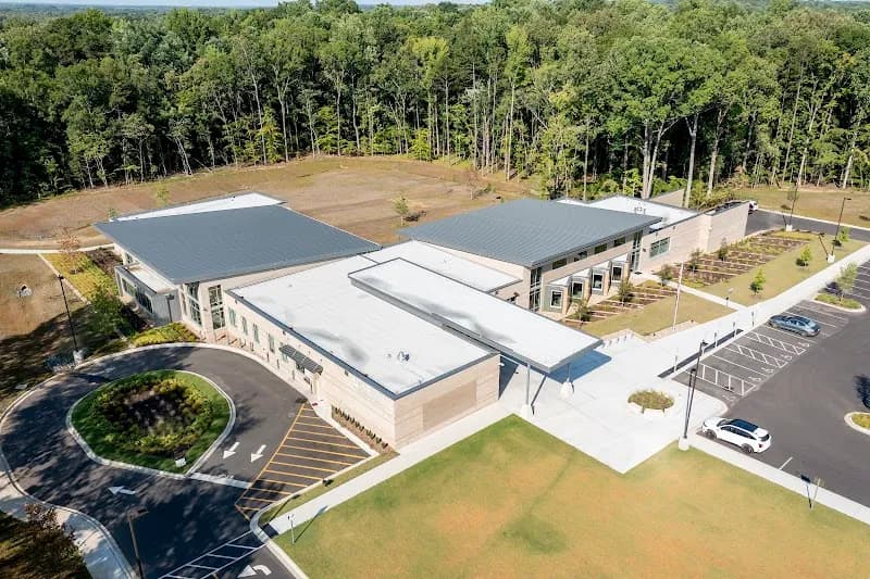 View of Southwest Regional Library in Weddington, NC
