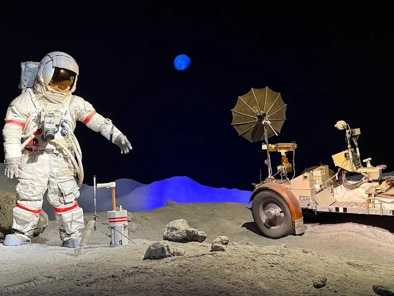 View of Space Center Houston in Clear Lake, TX