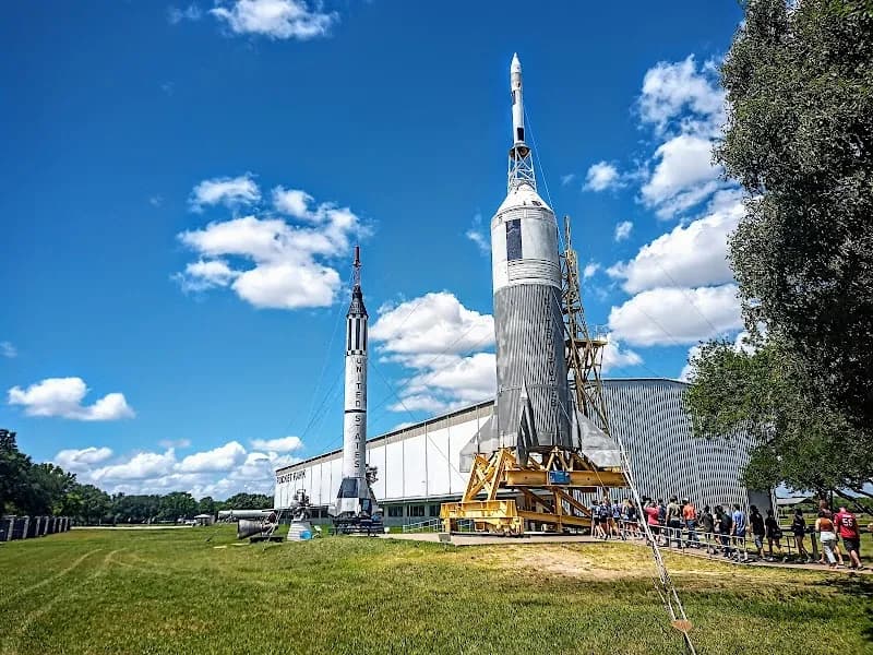 View of Space Center Houston in Clear Lake, TX