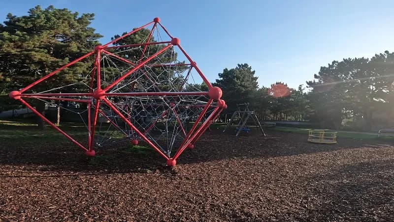 View of Speising Playground in Liesing, VIE