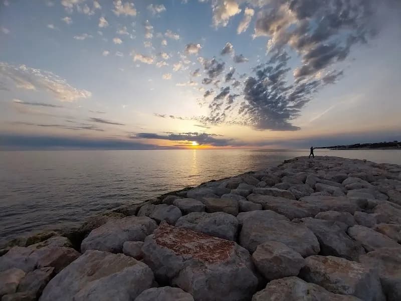 View of Spiaggia di Anzio in Anzio, Lazio
