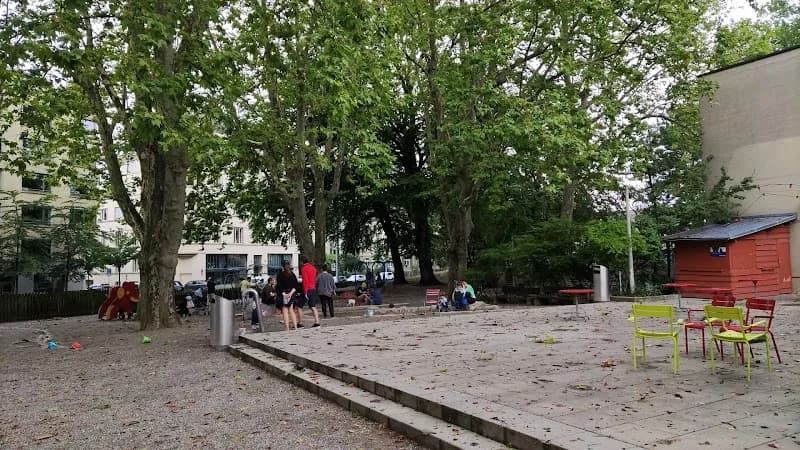Spielplatz at GZ Riesbach playground in Thalwil, ZH