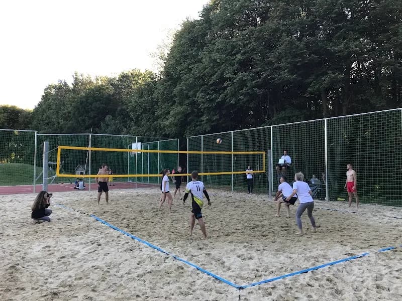 Spielplatz Groß Enzersdorf, beim Damm, Lobaueingang playground in Groß-Enzersdorf, VIE