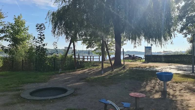 View of Spielplatz "Insel Werder" in Werder, BB