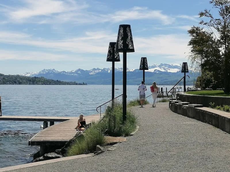 View of Spielplatz in Ruschlikon, ZH