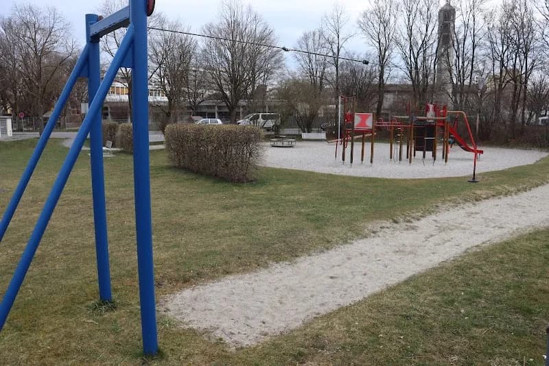 View of Spielplatz Theodor-Heuss-Straße in Oberschleißheim, BY