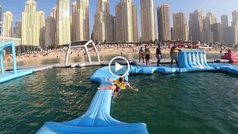 View of Splash Pad at Marina Promenade in Marina, Dubai