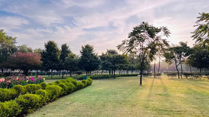 View of Splash Park at Sector 1 in Greater Noida, UP