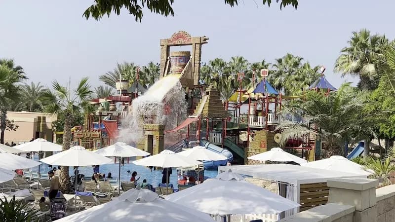 View of Splasher's Children's Play Area in Palm Jumeirah, Dubai