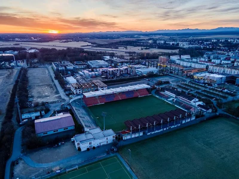 Sportpark Unterhaching stadium in Unterhaching, BY